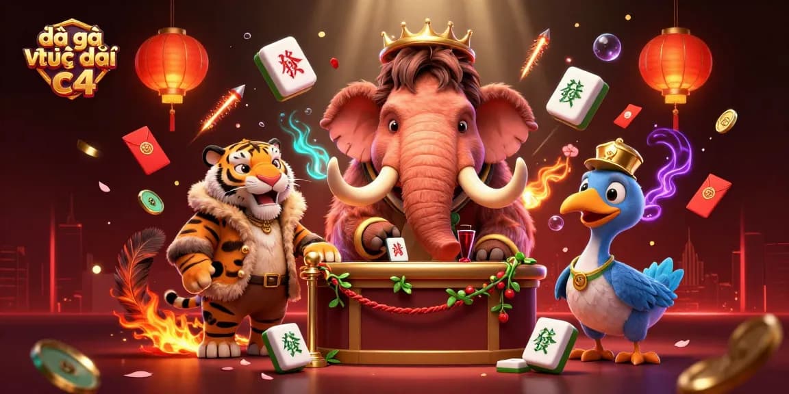 Experience the thrill of đã gà trực tiếp c4 with dynamic arena elements and engaging characters in a vibrant atmosphere.