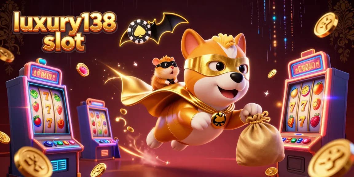 Experience luxury138 slot with engaging gameplay and vibrant visuals in this captivating illustration.