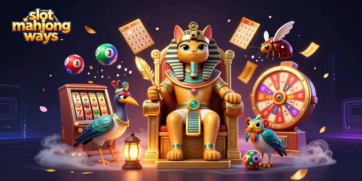 Spin slot mahjong ways for vibrant wins with thrilling prize elements in an artistic 3D scene.
