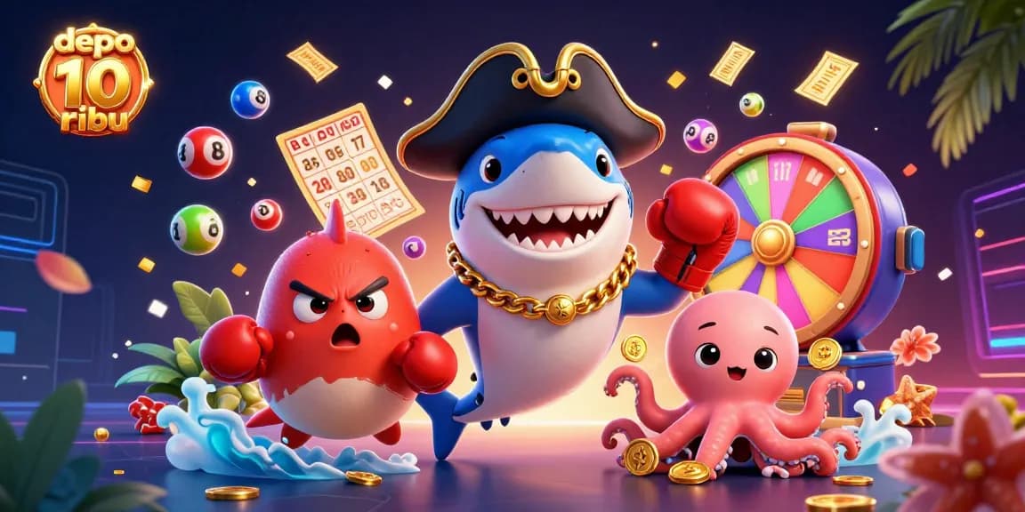 Menangkan jackpot di depo 10 ribu dengan slot yang menyenangkan dan karakter lucu yang ramai.
