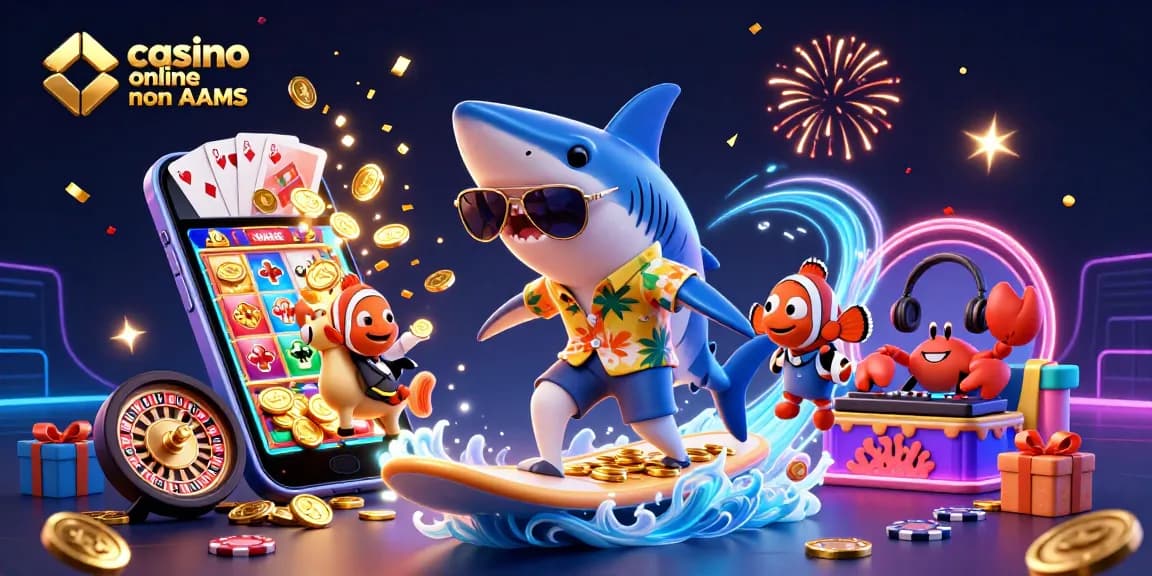 Gioca nei migliori casino online non AAMS e trionfa con divertenti rulli e bonus esclusivi.