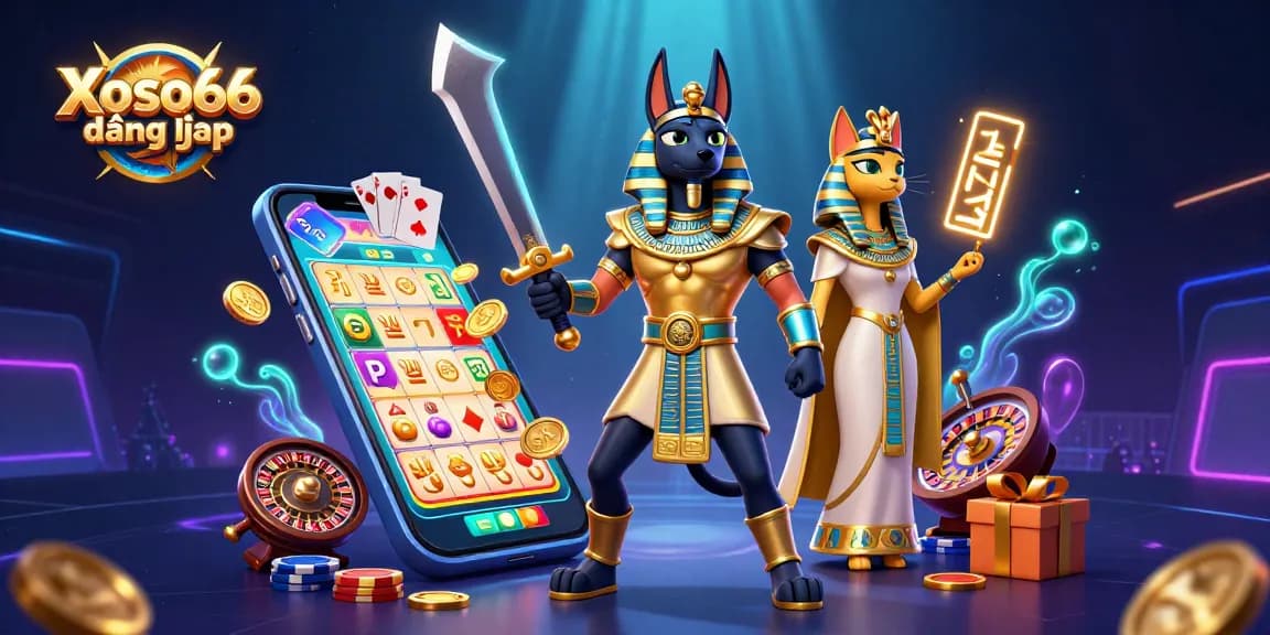 Experience the thrill of Xoso66 đăng nhập with vibrant 3D characters and exciting gaming elements.