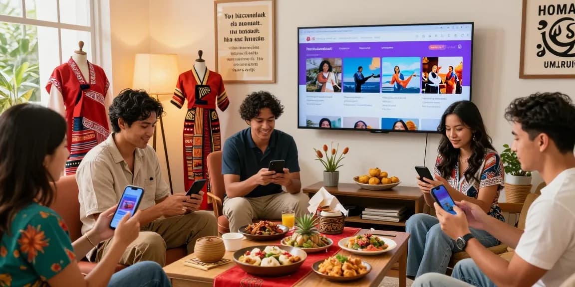 Interactive cultural experience at https://hanadultalk.com, showcasing Hispanic and Asian community engagement.