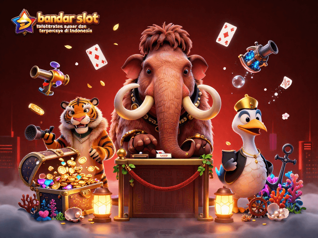 Mengakses bandar slot terbesar dan terpercaya di Indonesia dengan kartu permainan yang menarik dan elemen kasino yang memikat.