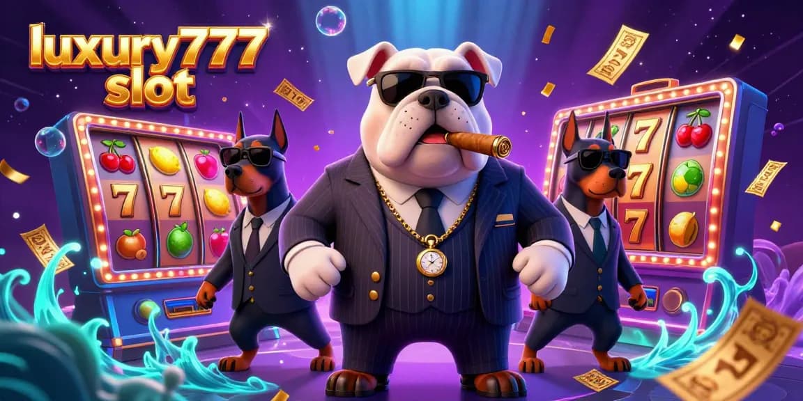 Experience the thrill of luxury777 slot with colorful symbols, jackpot reels, and lively casino elements.