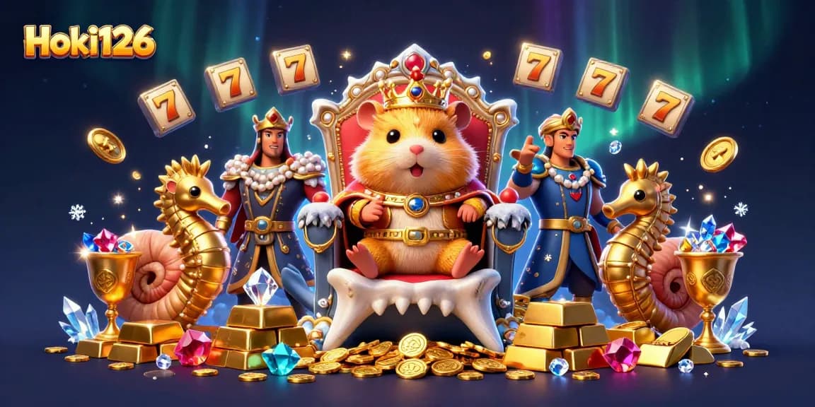 Menangkan Hoki126 dengan strategi cerdas dari raja hamster emas dalam suasana kasino yang megah.