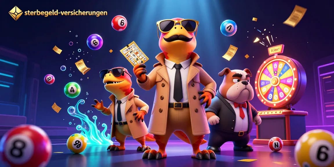 Engage with sterbegeld-versicherungen in a thrilling lottery experience featuring dynamic elements.