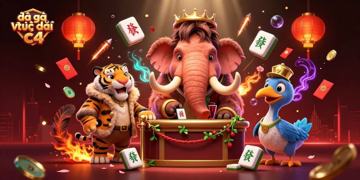 Experience the thrill of đã gà trực tiếp c4 with dynamic arena elements and engaging characters in a vibrant atmosphere.