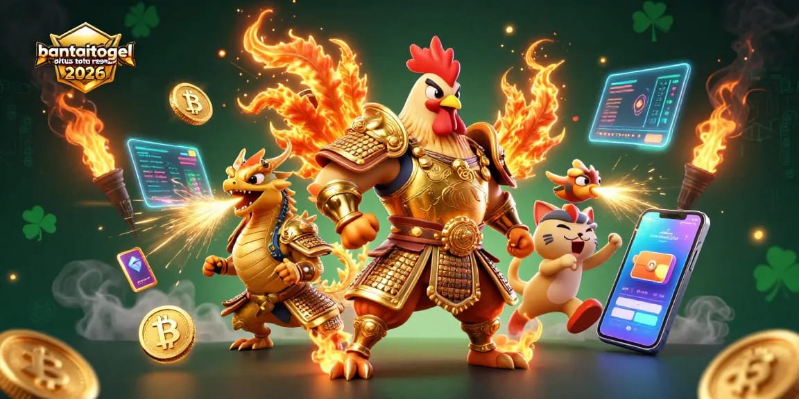 Experience vibrant gaming with bantaitogel situs toto resmi 2026 featuring exciting characters and elements.