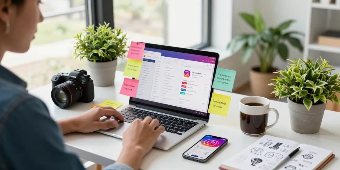 Boost your online presence by günstig instagram likes kaufen in a modern marketing workspace