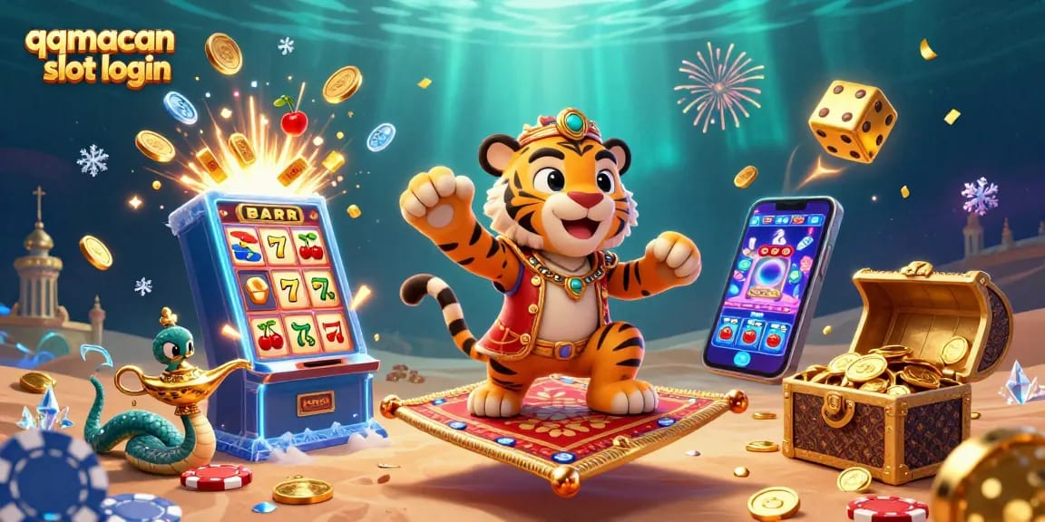 Play thrilling slots with qqmacan slot login for jackpots, colorful graphics, and exciting animations!