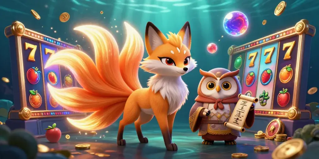 Gambarkan keseruan bingoslot88 dengan ilustrasi 3D kasino yang menampilkan karakter unik dan elemen permainan