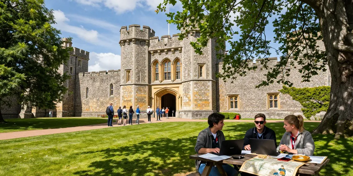 Visitors at Tynte's Castle, exploring its rich history through captivating content at https://tyntescastle.com.
