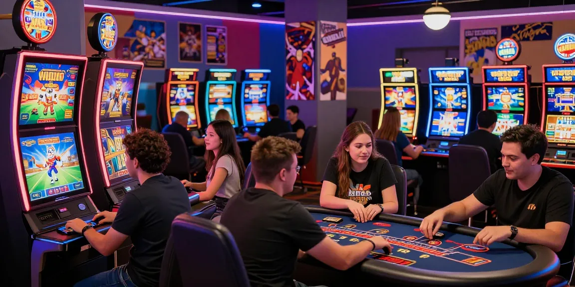 Engaged players enjoying 鉅城 online gaming with vibrant atmosphere.
