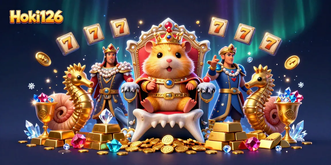 Menangkan Hoki126 dengan strategi cerdas dari raja hamster emas dalam suasana kasino yang megah.